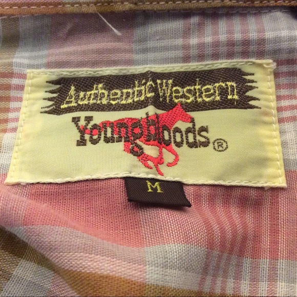 Youngbloods Authentic Western Mens shirt size medium - Picture 6 of 8
